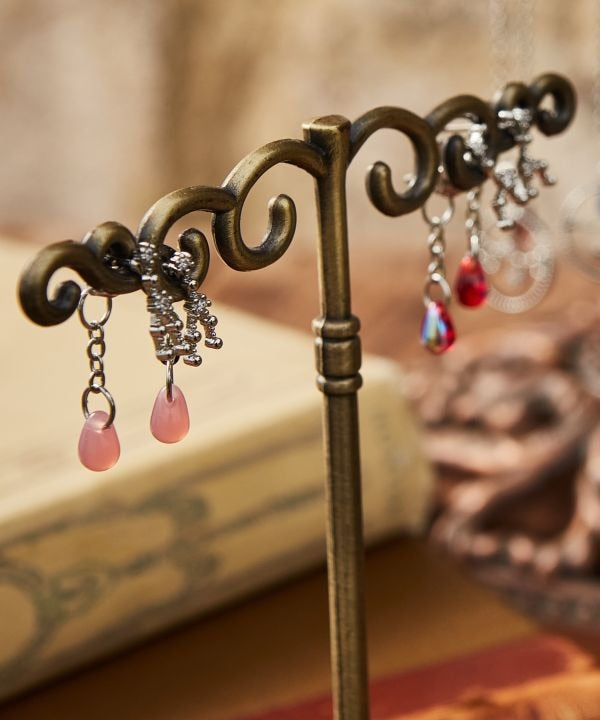 Constellation x Czech Glass Earrings