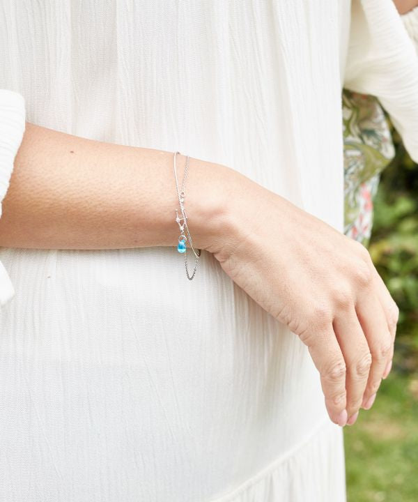 Constellation x Czech Glass Bangle