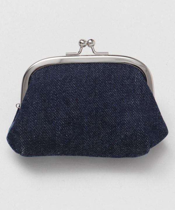 Matsusaka Momen Cotton Miito Woven Fabric x Ibara Denim GAMAGUCHI Pouch