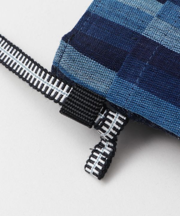 Matsusaka Momen Cotton Miito Woven Fabric x Ibara Denim Shoulder Bag