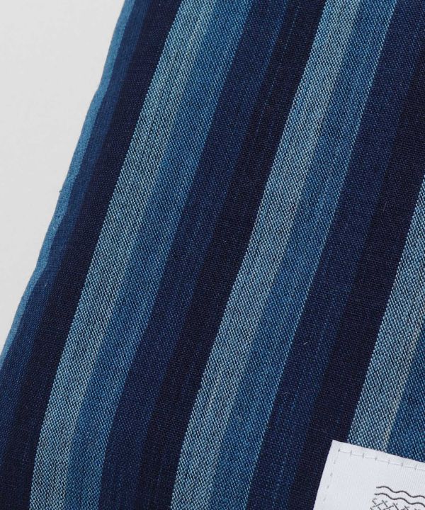 Matsusaka Momen Cotton Miito Woven Fabric x Ibara Denim Shoulder Bag