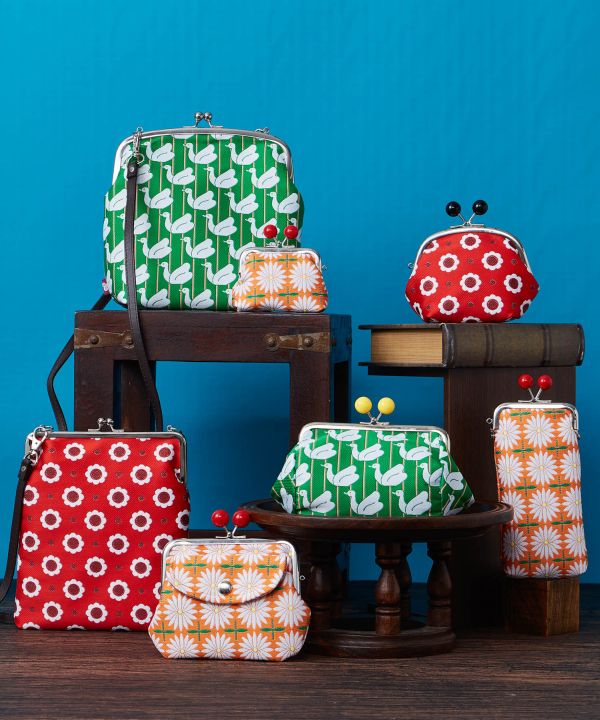 Showa Retro - GAMAGUCHI Clasp Pouch