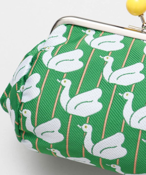 Showa Retro - GAMAGUCHI Clasp Barrel Pouch