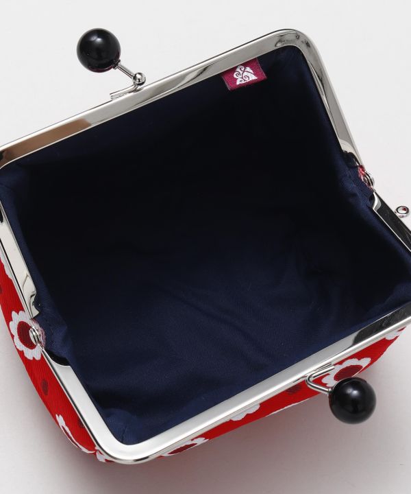 Showa Retro - GAMAGUCHI Clasp Barrel Pouch