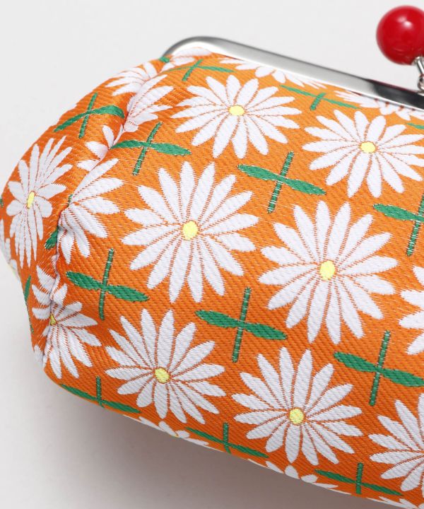 Showa Retro - GAMAGUCHI Clasp Barrel Pouch