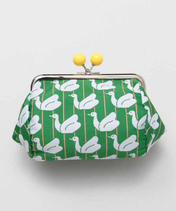 Showa Retro - GAMAGUCHI Clasp Barrel Pouch