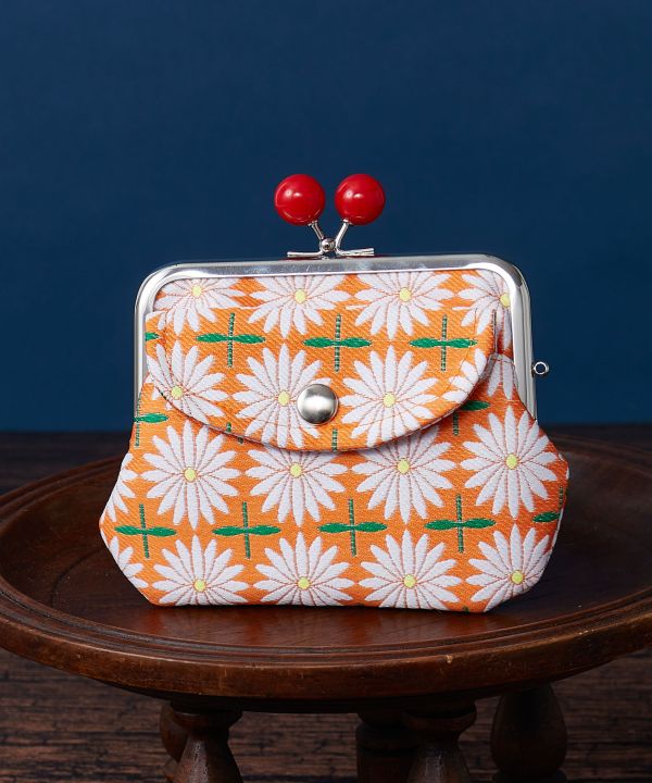 Showa Retro - Double Gamaguchi Clasp Purse