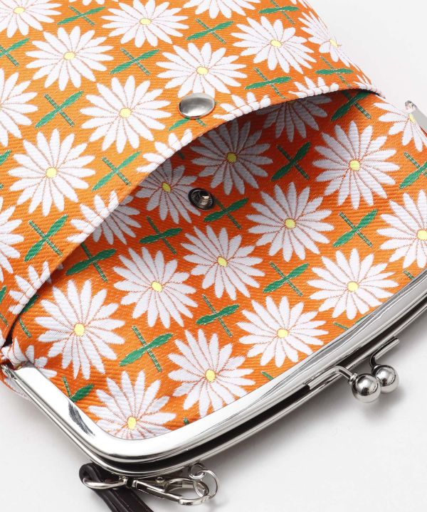 Showa Retro - Gamaguchi Clasp Shoulder Bag