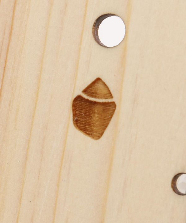 本藍染 水引梅結びピアス