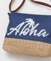 Bolso de hombro Aloha con lentejuelas