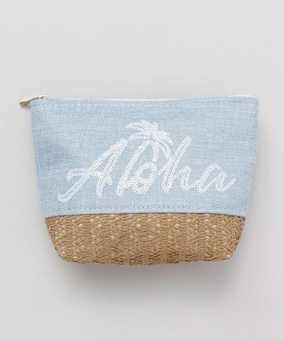 Aloha Sequin Pouch