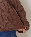 Haut en tricot à texture douce