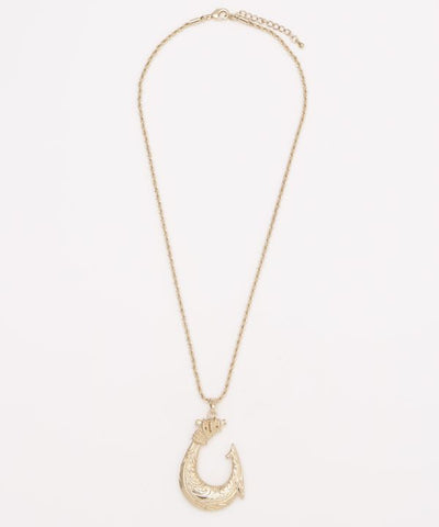 Hawaiian Style Fish Hook Necklace