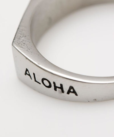SURF＆Palms Alana Palm Tree Ring - Silver