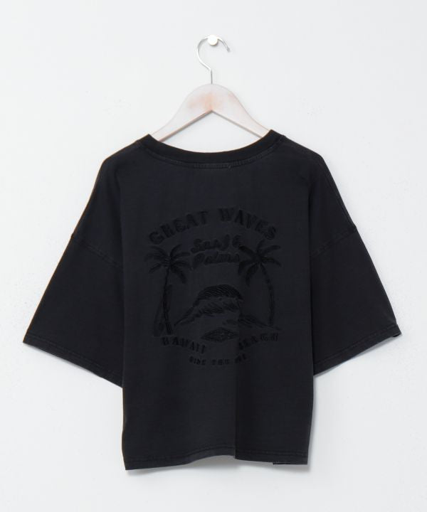T-shirt en coton délavé SURF&Palms