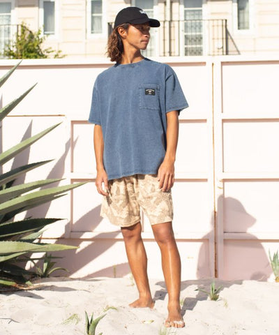 SURF & Palms Coton lavé MenT-shirt de