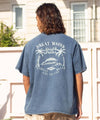SURF & Palms Coton lavé MenT-shirt de