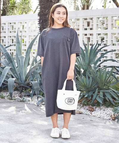SURF＆Palms Washed Cotton Tee Dress