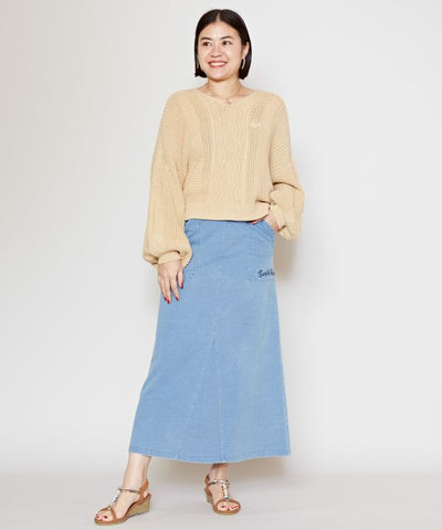 Relaxed Cotton Knit Top