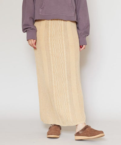 Cotton Knit Skirt
