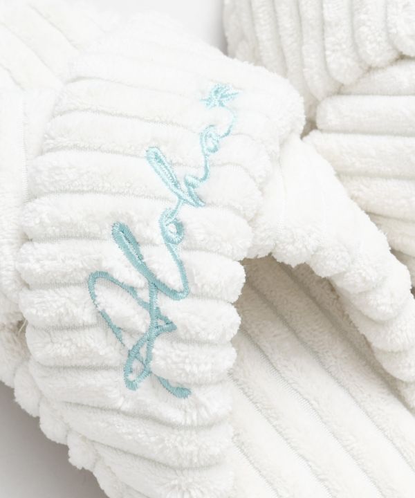 Fluffy Aloha Slippers