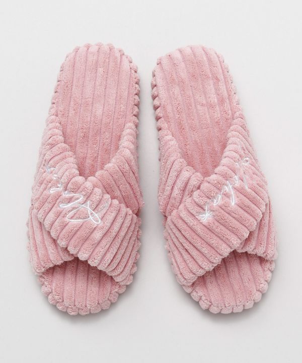 Fluffy Aloha Slippers