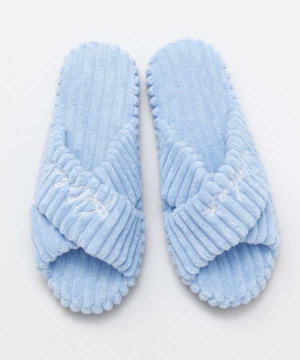 Fluffy Aloha Slippers