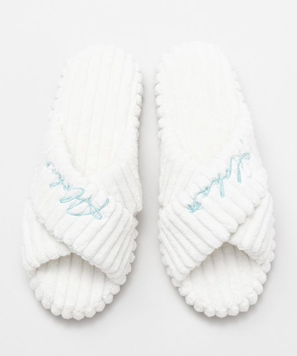 Fluffy Aloha Slippers