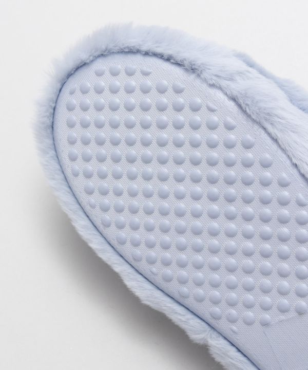 Faux Fur Aloha Slippers