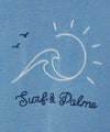 SURF＆Palms Sudadera con capucha y cremallera