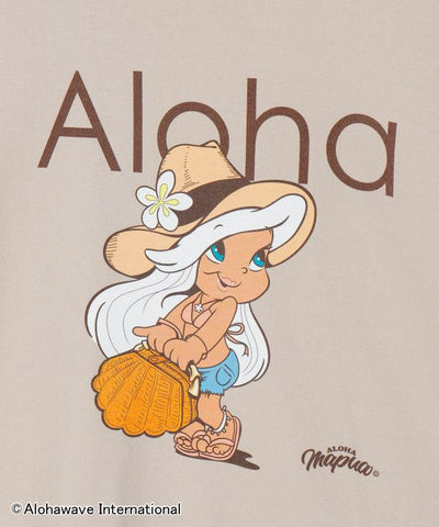 Aloha Mapua Aloha 图案 T 恤 - L