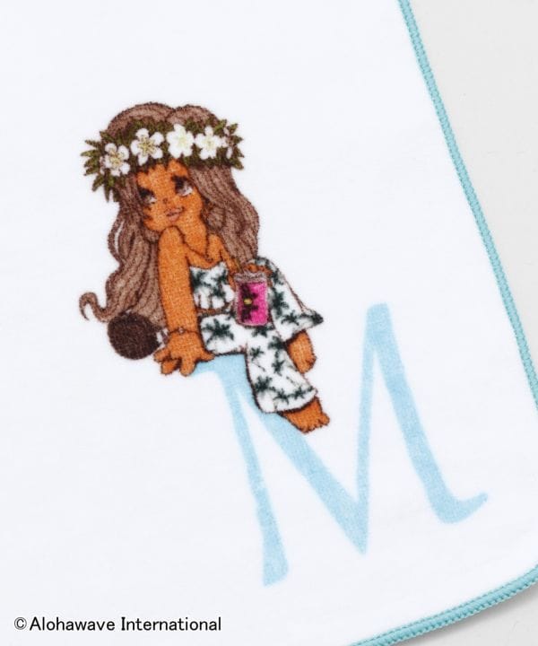 ALOHA MAPUA Initial Hand Towel
