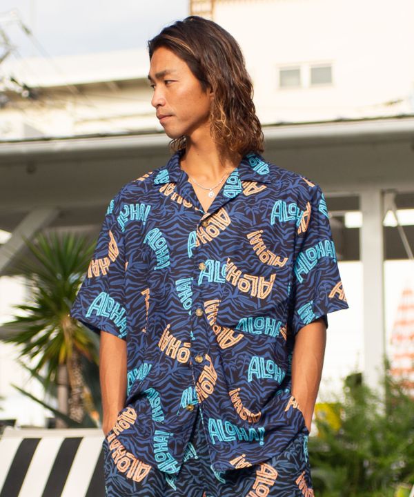 เสื้อเชิ้ต SURF&Palms Aloha