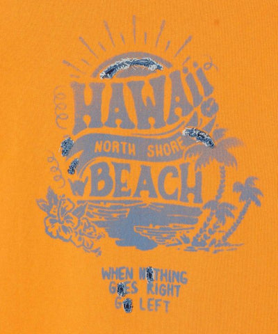Camiseta con estampado de pintura en aerosol SURF＆Palms