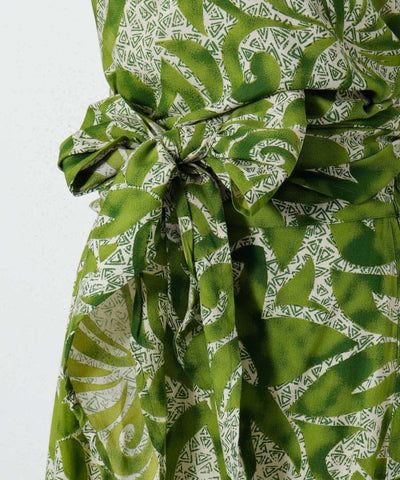 植物腰带半身裙