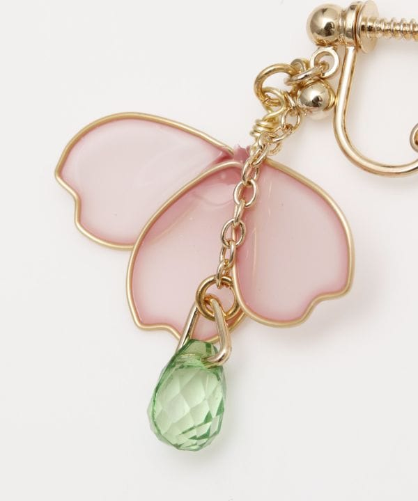 HARU-NISHIKI Sakura Clip Earrings