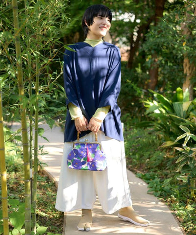 Floral GAMAGUCHI Handbag