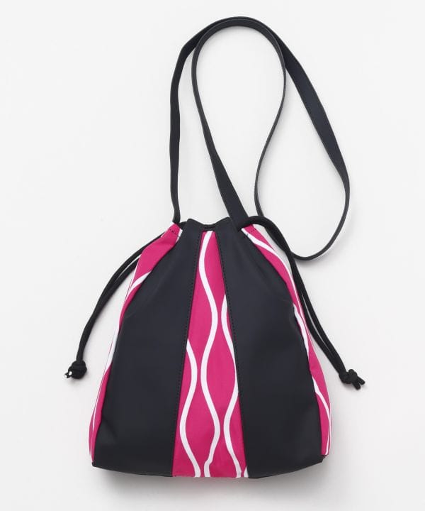 KOMON HAKKAKE Drawstring Shoulder Bag
