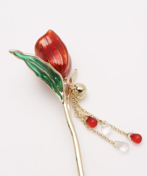 Tulip Kanzashi Hairpin