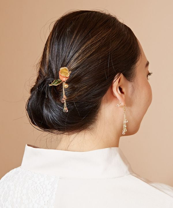 Tulip Kanzashi Hairpin