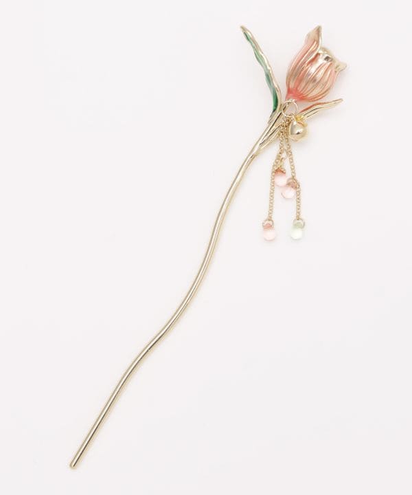 Tulip Kanzashi Hairpin