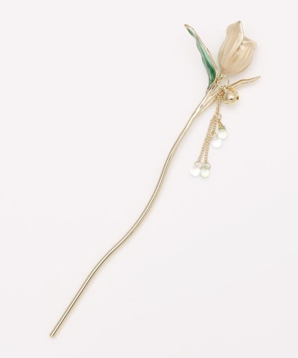 Tulip Kanzashi Hairpin