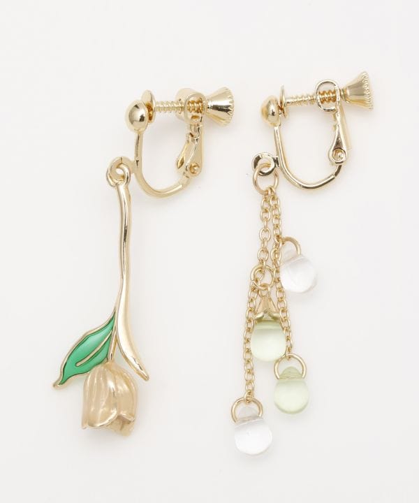 Tulip Clip Earrings