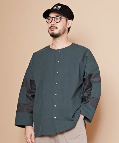 IFU Koi-Kuchi 코튼 셔츠 Men