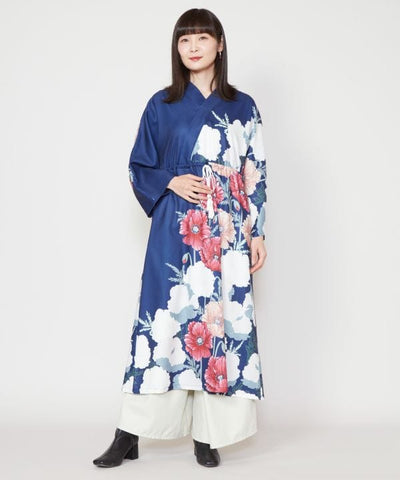 AFUYO Kimono Seperti Gaun