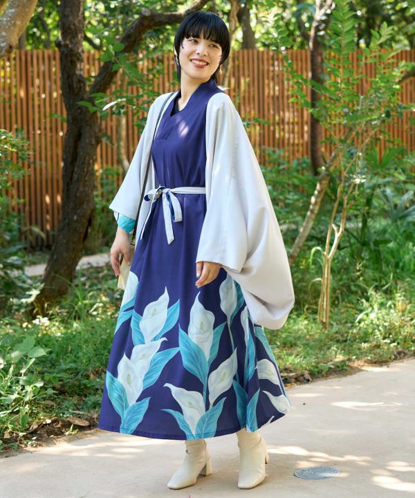 MIZUBASHO - Dress and Haori Set