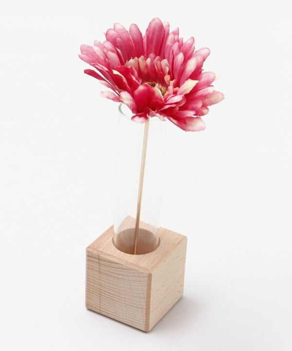 Gerbera KANZASHI Hairpin with Stand