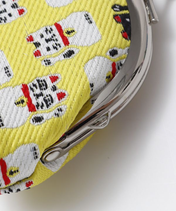 NIPPON MINGEI - Small GAMAGUCHI Kiss Lock Purse