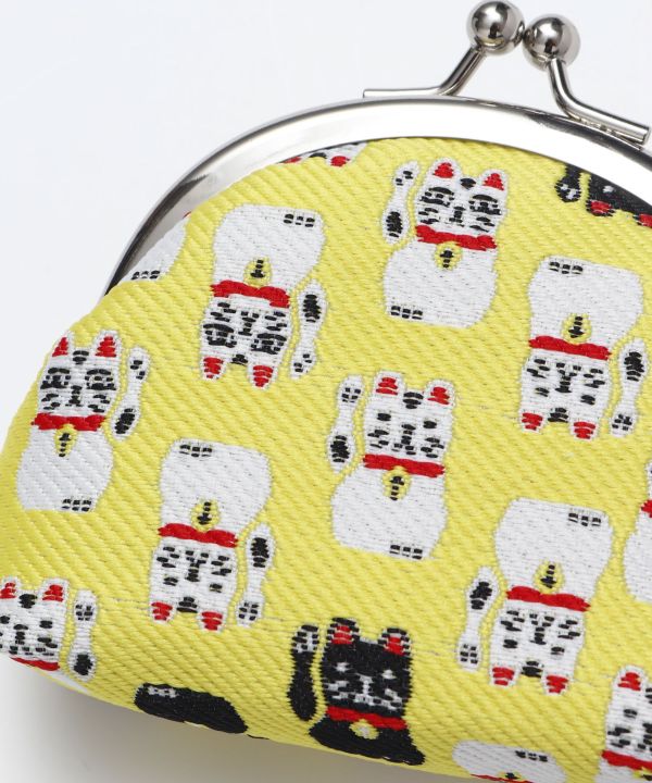 NIPPON MINGEI - Small GAMAGUCHI Kiss Lock Purse