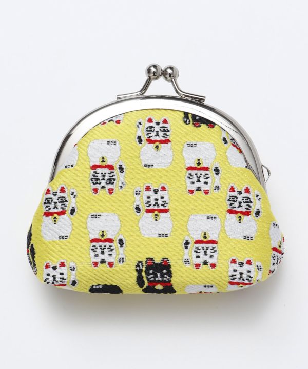 NIPPON MINGEI - Small GAMAGUCHI Kiss Lock Purse